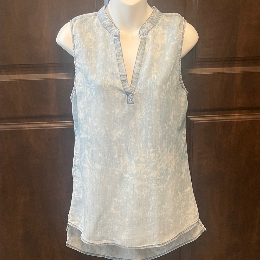 Cloth & Stone Sleeveless Tunic Top Blouse